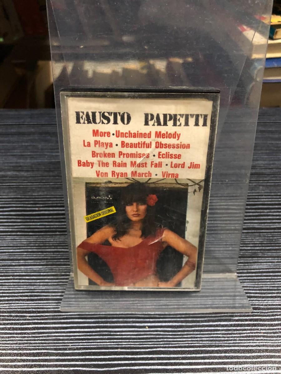 Casetes antiguos: Instrumentales (More, Unchained Melody...) Fausto Papetti