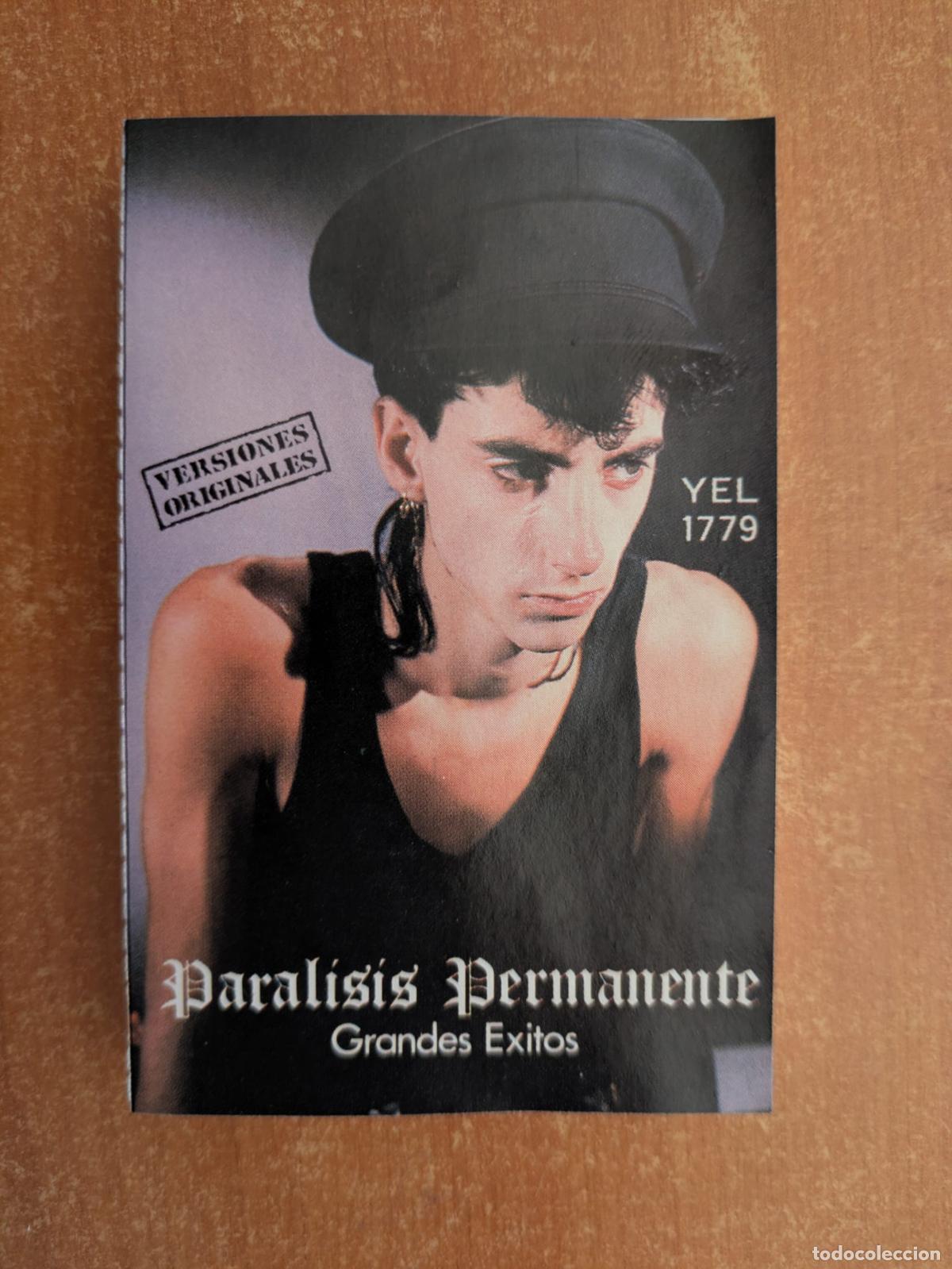 Casetes antiguos: PARALISIS PERMANENTE. Grandes &Eacute;xitos. Tres Cipreses. A&ntilde;o 1987.