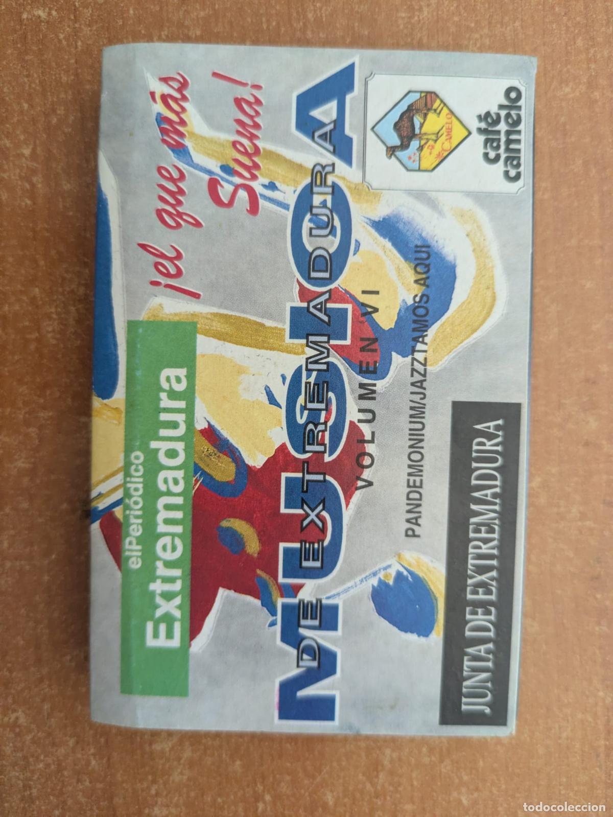 Casetes antiguos: Extremadura M&uacute;sica Rock. Pandemonium. Jazztamos aqu&iacute;. Jammin. A&ntilde;o 1992
