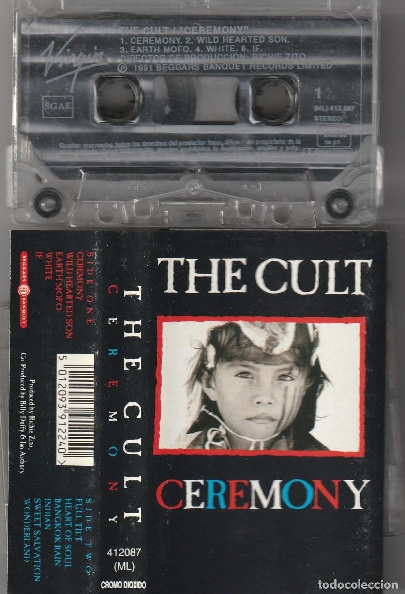 Casetes antiguos: THE CULT - CEREMONY (CASSETTE BEGGARS BANQUET 1991) PROBADO.