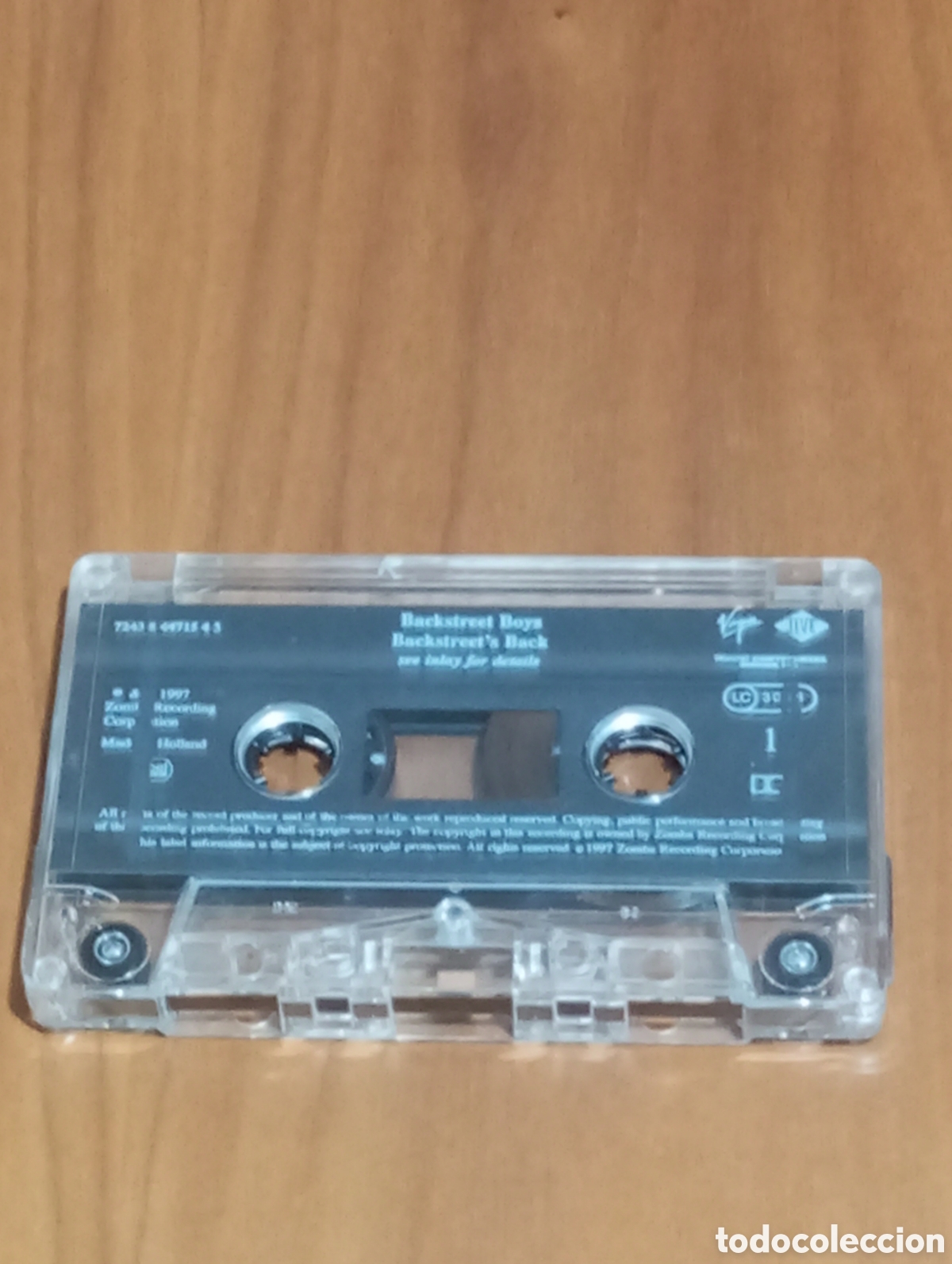 Casetes antiguos: Backstreet boys CASETE CINTA 1997 ( solo casete sin probar)