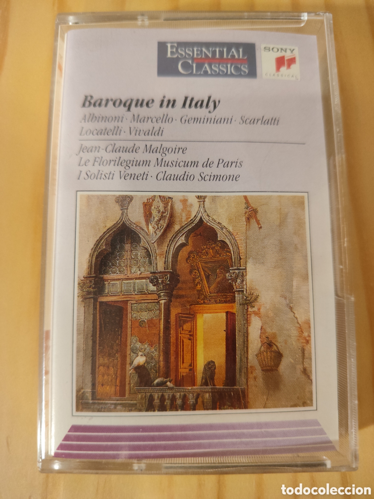 Casetes antiguos: Casette Baroque in Italy. Albinoni, Marcello, Locatelli, Vivaldi