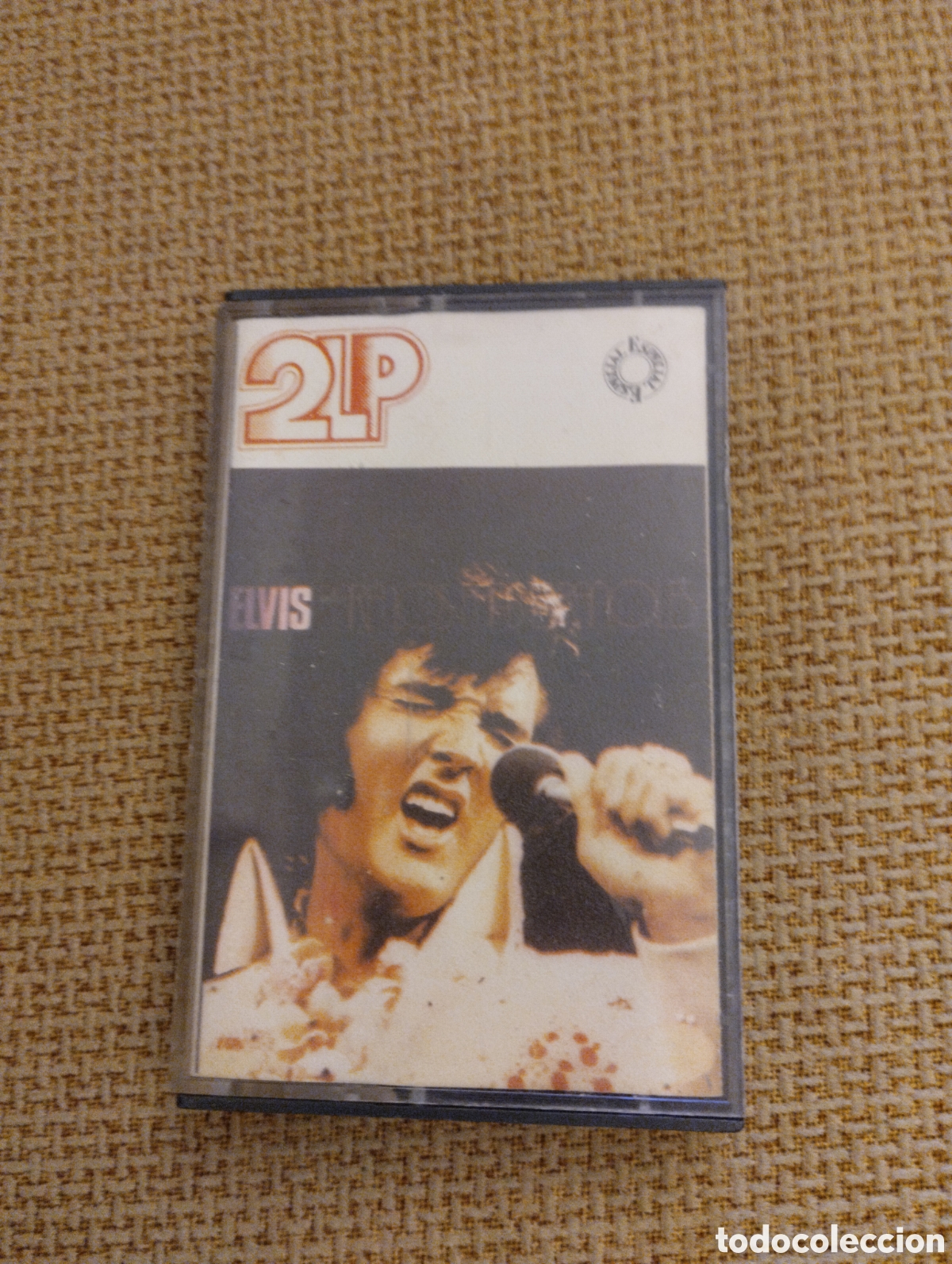 Casetes antiguos: Cinta de casete antigua Elvis Para los Fans Espa&ntilde;oles
