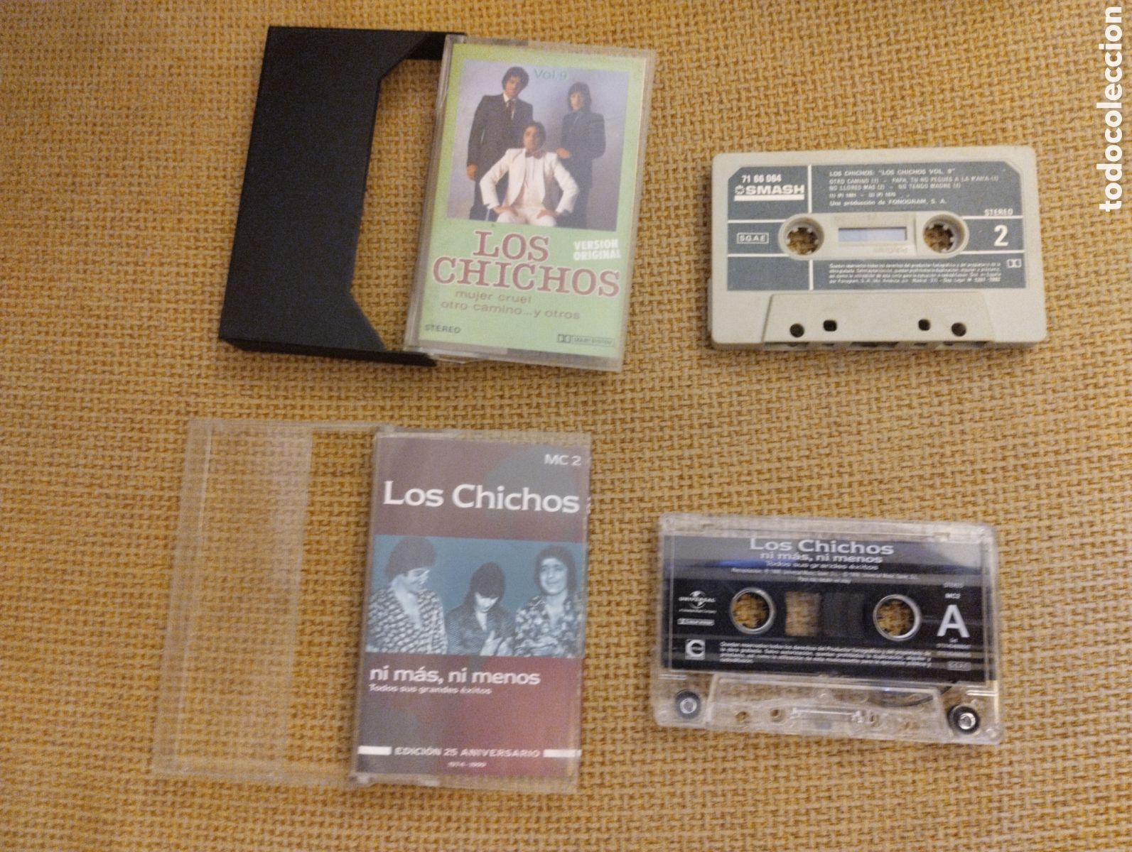 Casetes antiguos: Lote de cintas de casete Los Chichos - Foto 2