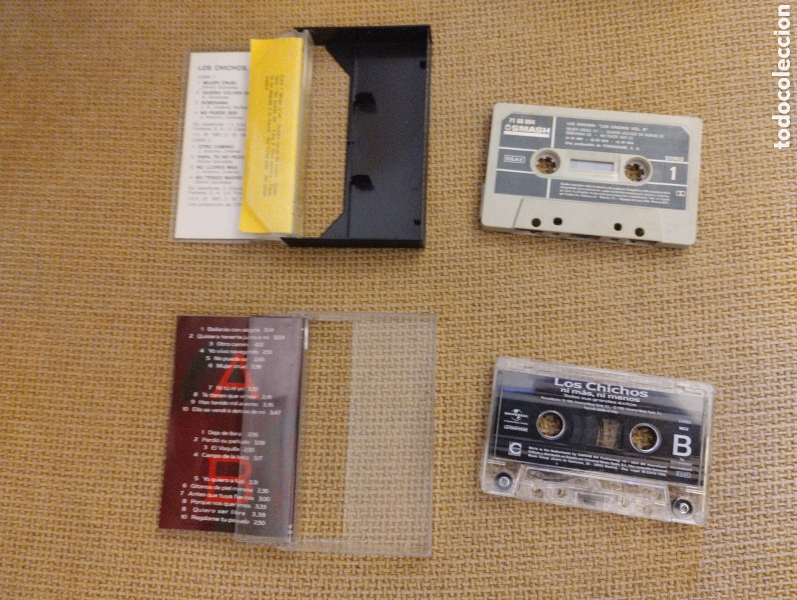 Casetes antiguos: Lote de cintas de casete Los Chichos - Foto 3