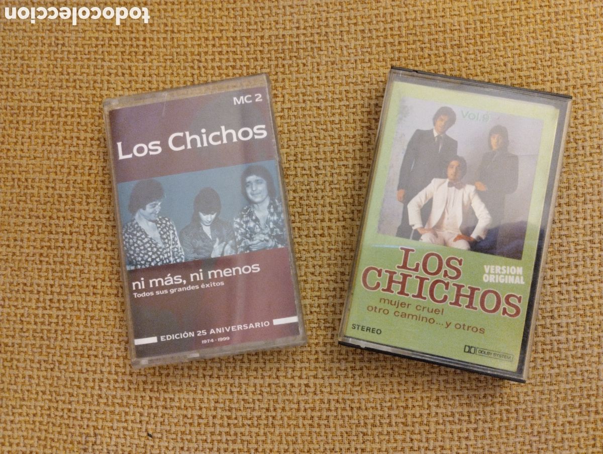 Casetes antiguos: Lote de cintas de casete Los Chichos - Foto 1