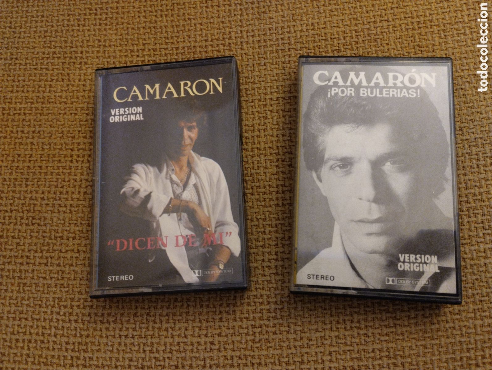 Casetes antiguos: Lote de cintas de casete antiguas Camaron
