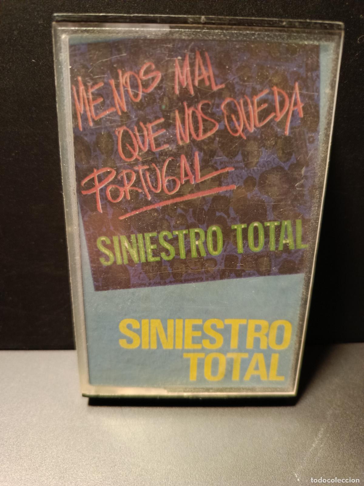 Casetes antiguos: SINIESTRO TOTAL - MENOS MAL QUE NOS QUEDA PORTUGAL - CASETE - CASSETTE pepeto