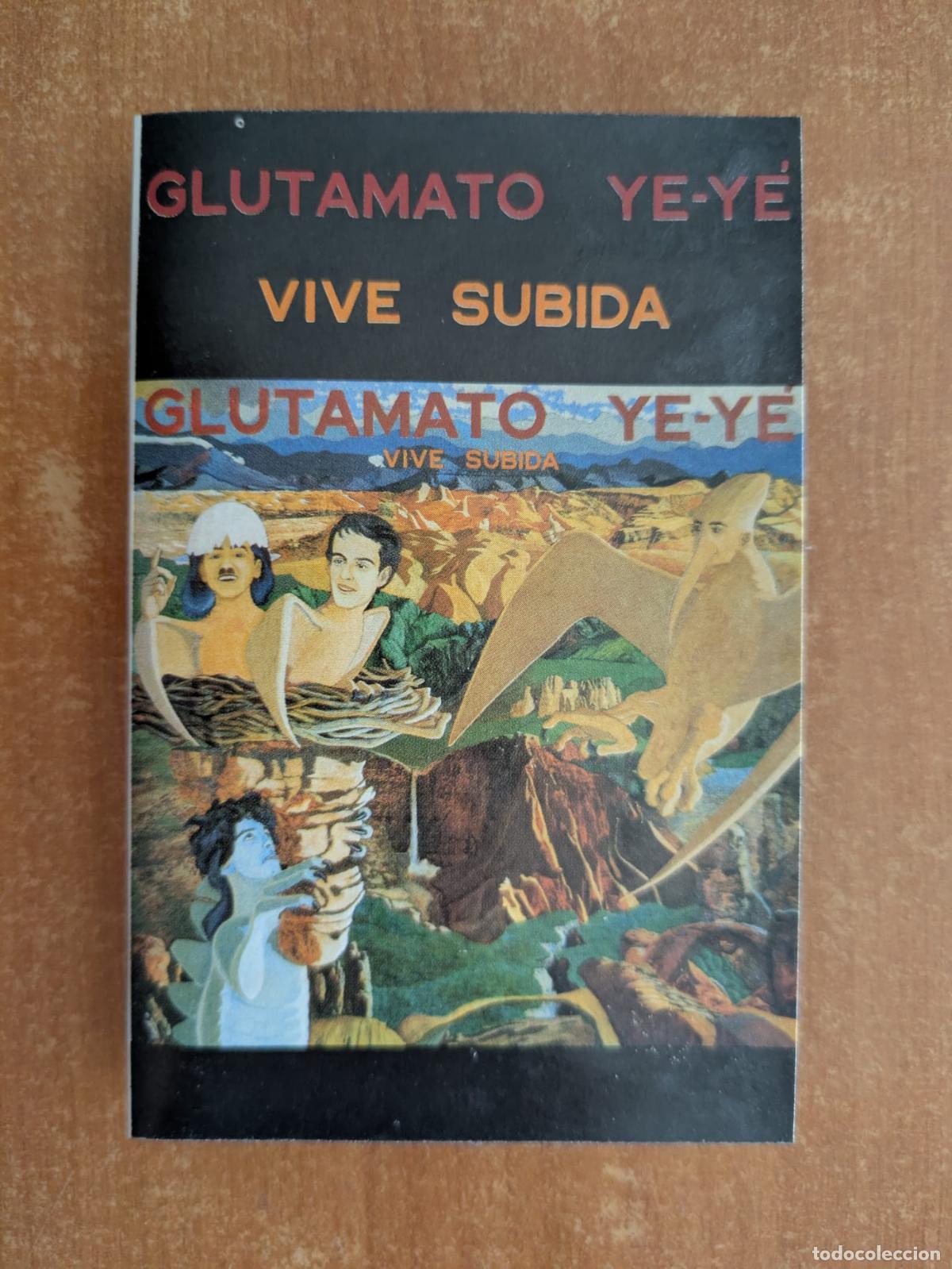 Casetes antiguos: GLUTAMATO YE-YE. Vive subida. Ariola. A&ntilde;o 1988.