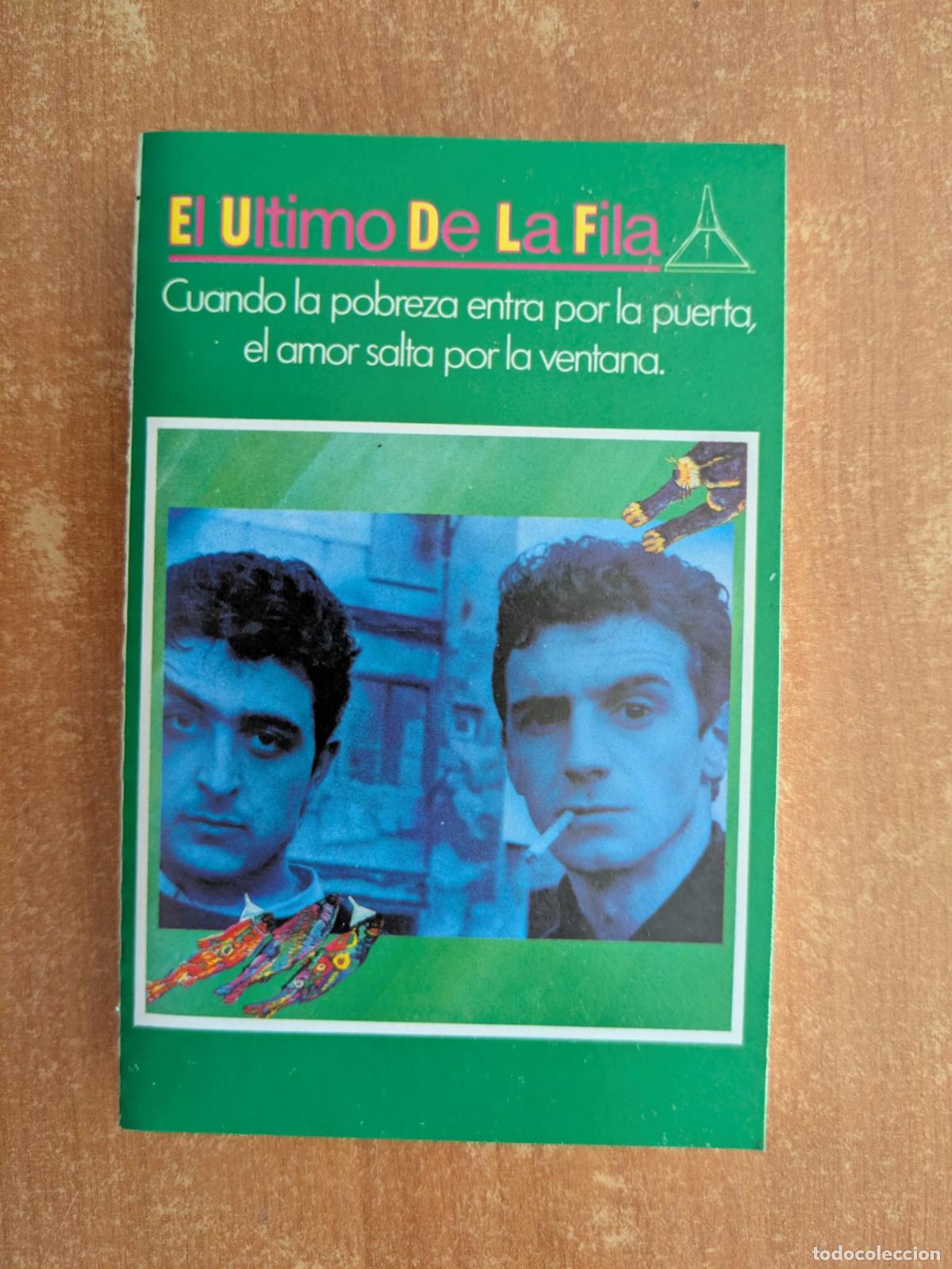 Casetes antiguos: EL ULTIMO DE LA FILA. Cuando la pobreza entra por la puerta. PDI. A&ntilde;o 1985.