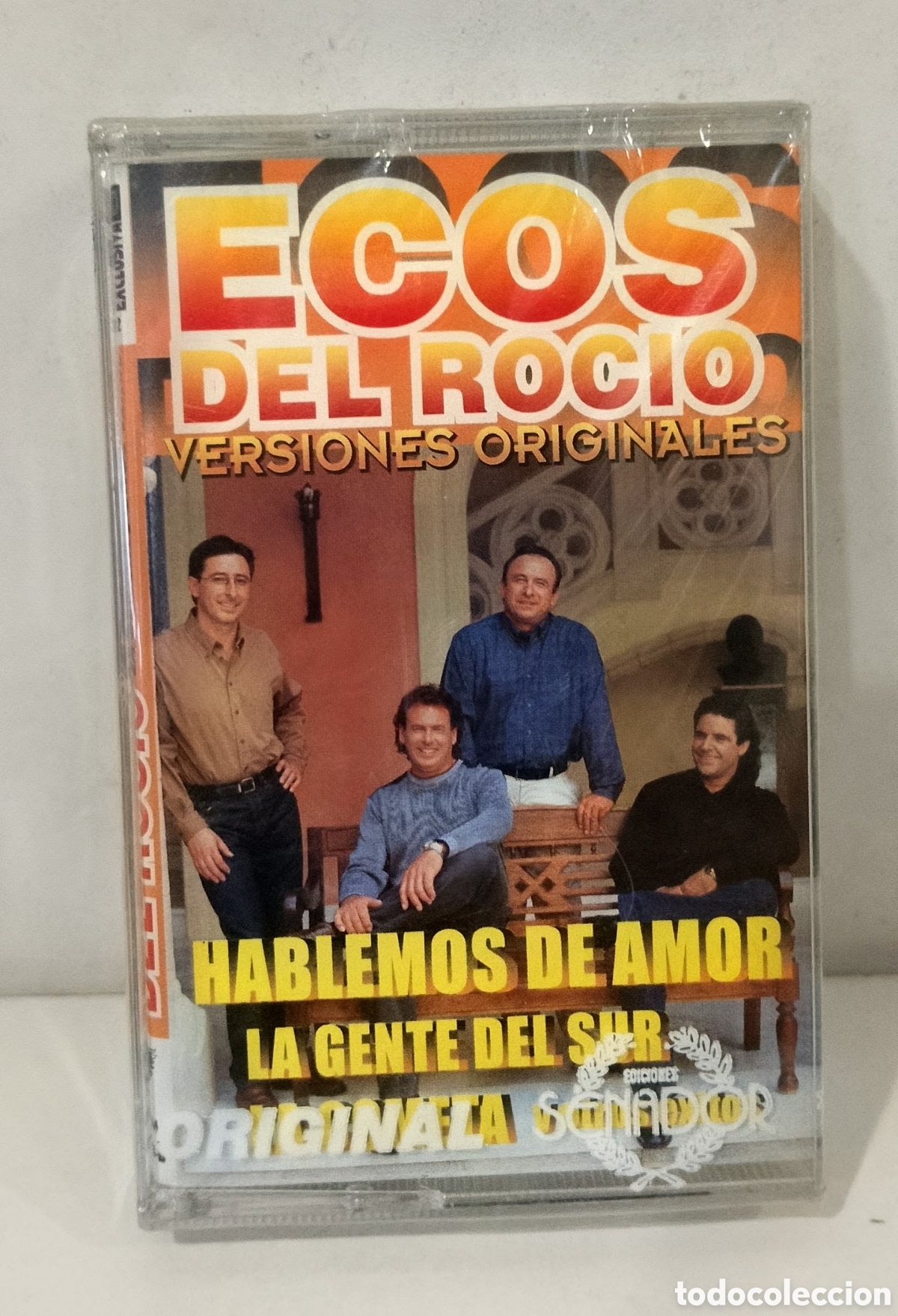 Casetes antiguos: ECOS DEL ROC&Iacute;O - VERSIONES ORIGINALES. CASSETTE PRECINTADO