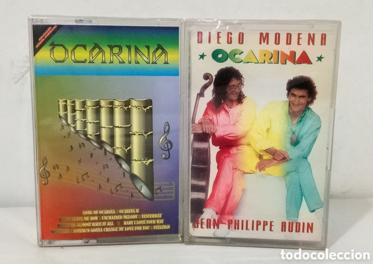 Cassettes Anciennes: LO MEJOR DE OCARINA - PACK 2 CASSETES PRECINTADOS