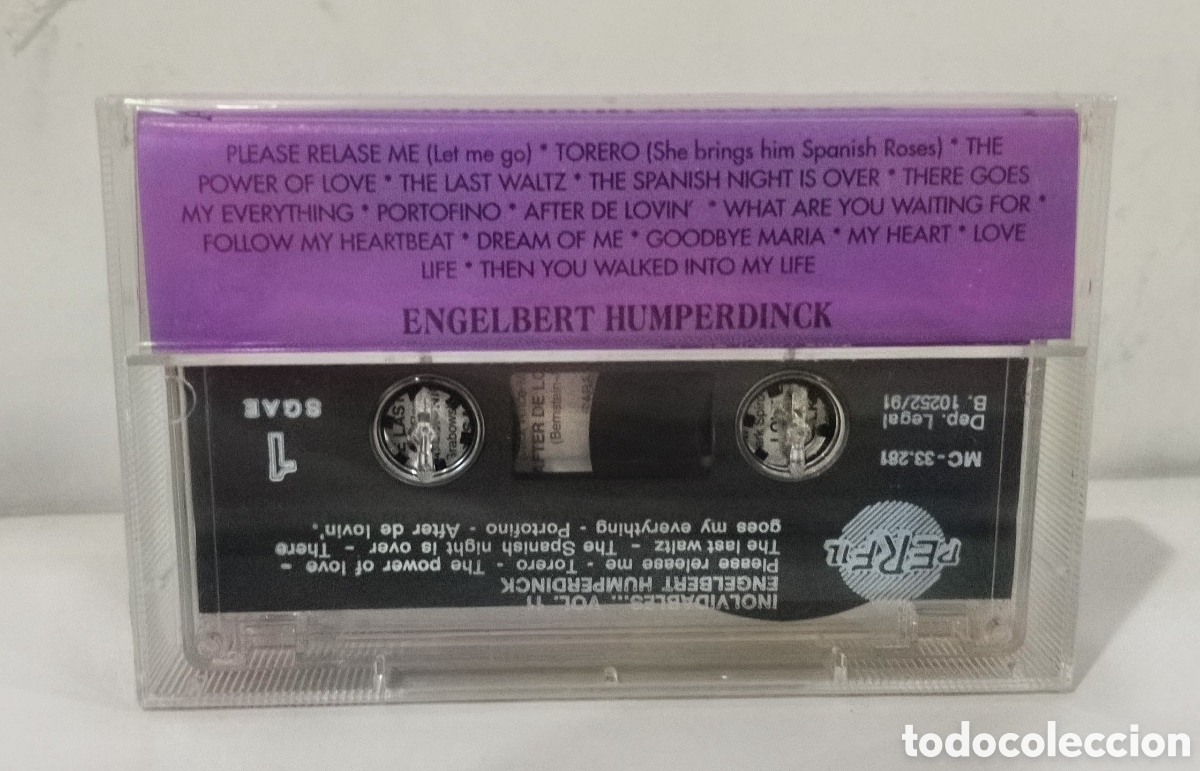 Casetes antiguos: PACK 2 - LO MEJOR DE ENGELBERT HUMPERDINCK - Foto 5
