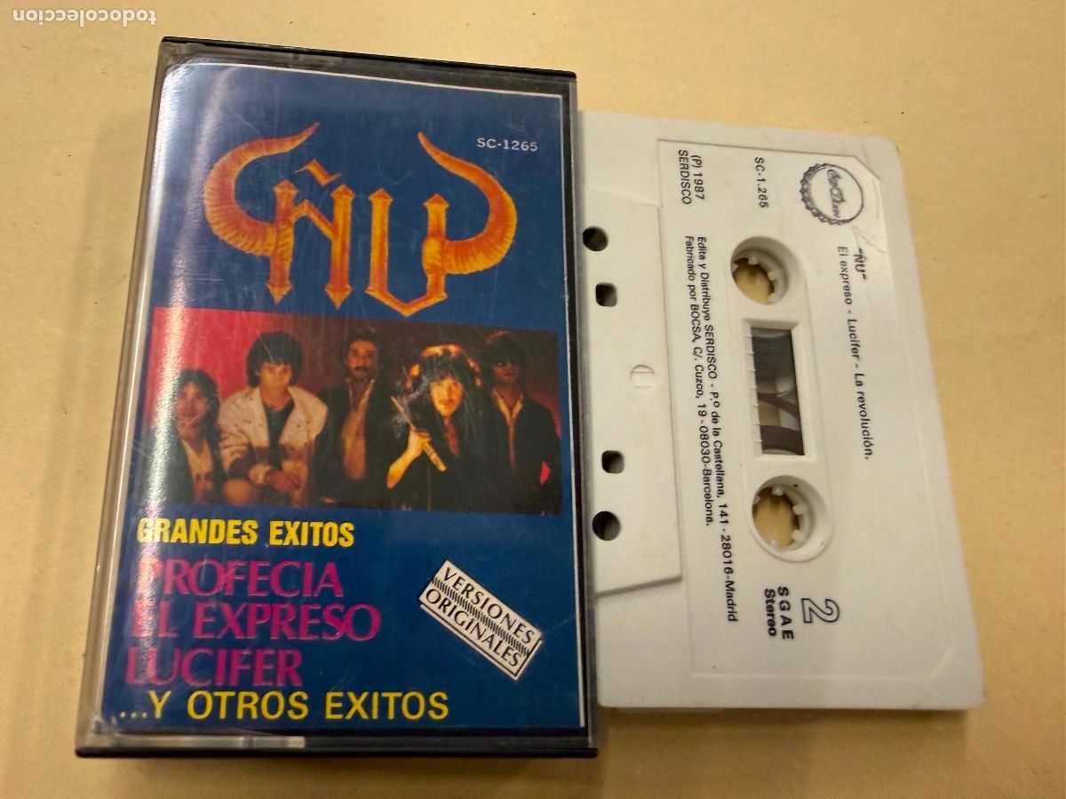 Cassette antiche: &Ntilde;U. PROFECIA EL EXPRESO LUCIFER. Antiguo casette. Casete. Juegos