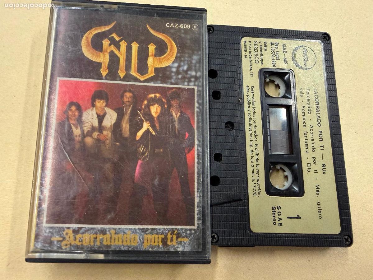 Casetes antiguos: &Ntilde;U. ACORRALADO POR TI. Antiguo casette. Casete. Juegos
