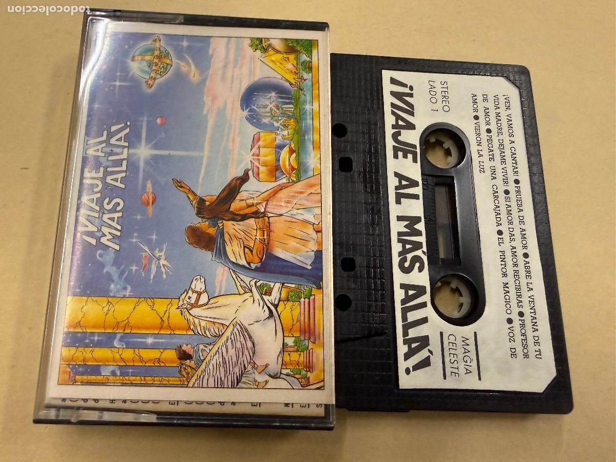 Old Cassettes: VIAJE AL MAS ALLA. Antiguo casette. Casete. Juegos