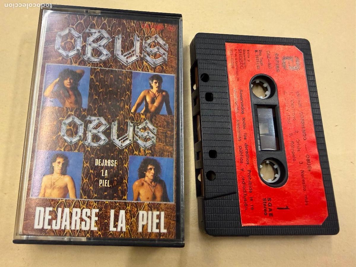 Old Cassettes: OBUS. DEJARSE LA PIEL. Antiguo casette. Casete. Juegos
