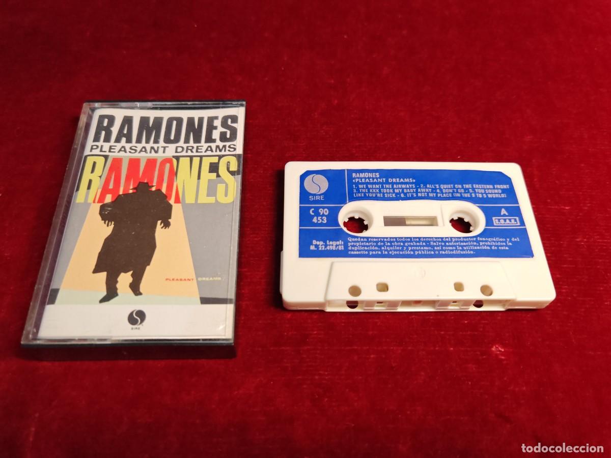 Casetes antiguos: casete Ramones plesant dreams ..1981