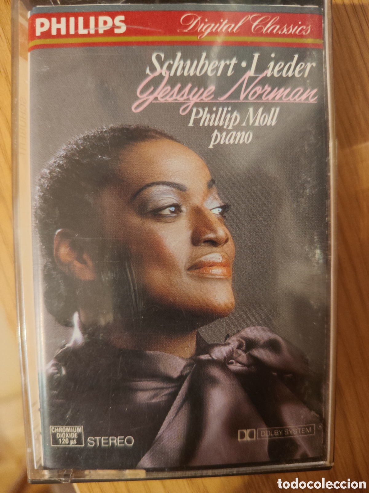 Casetes antiguos: Jessye Norman. Schubert Lieder