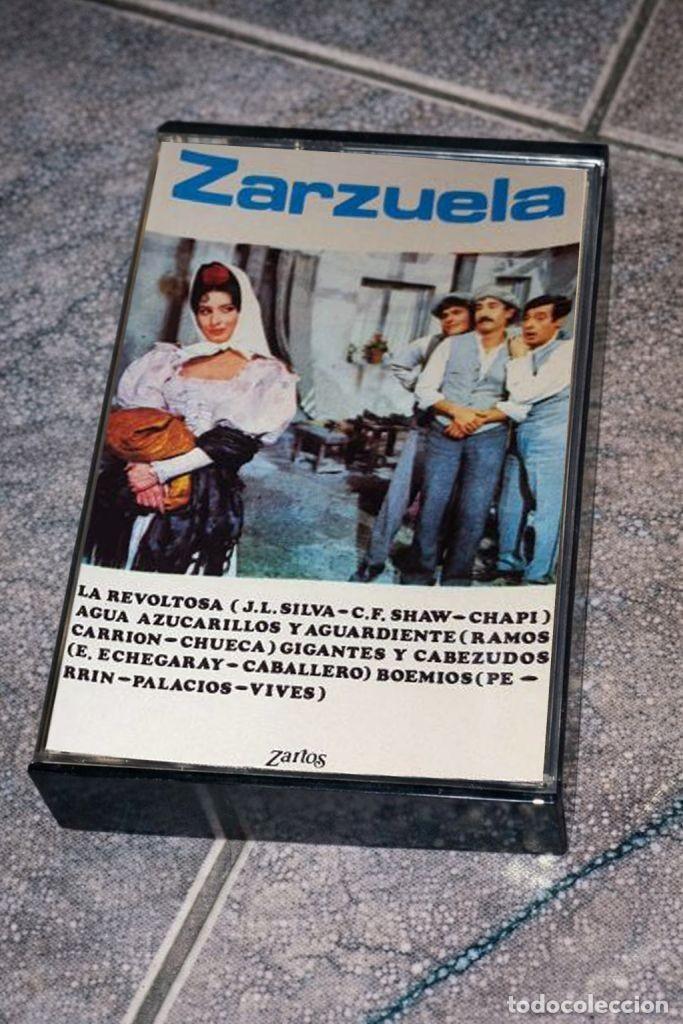 Cassette antiche: Casete &rdquo;La Zarzuela&rdquo; Zartos