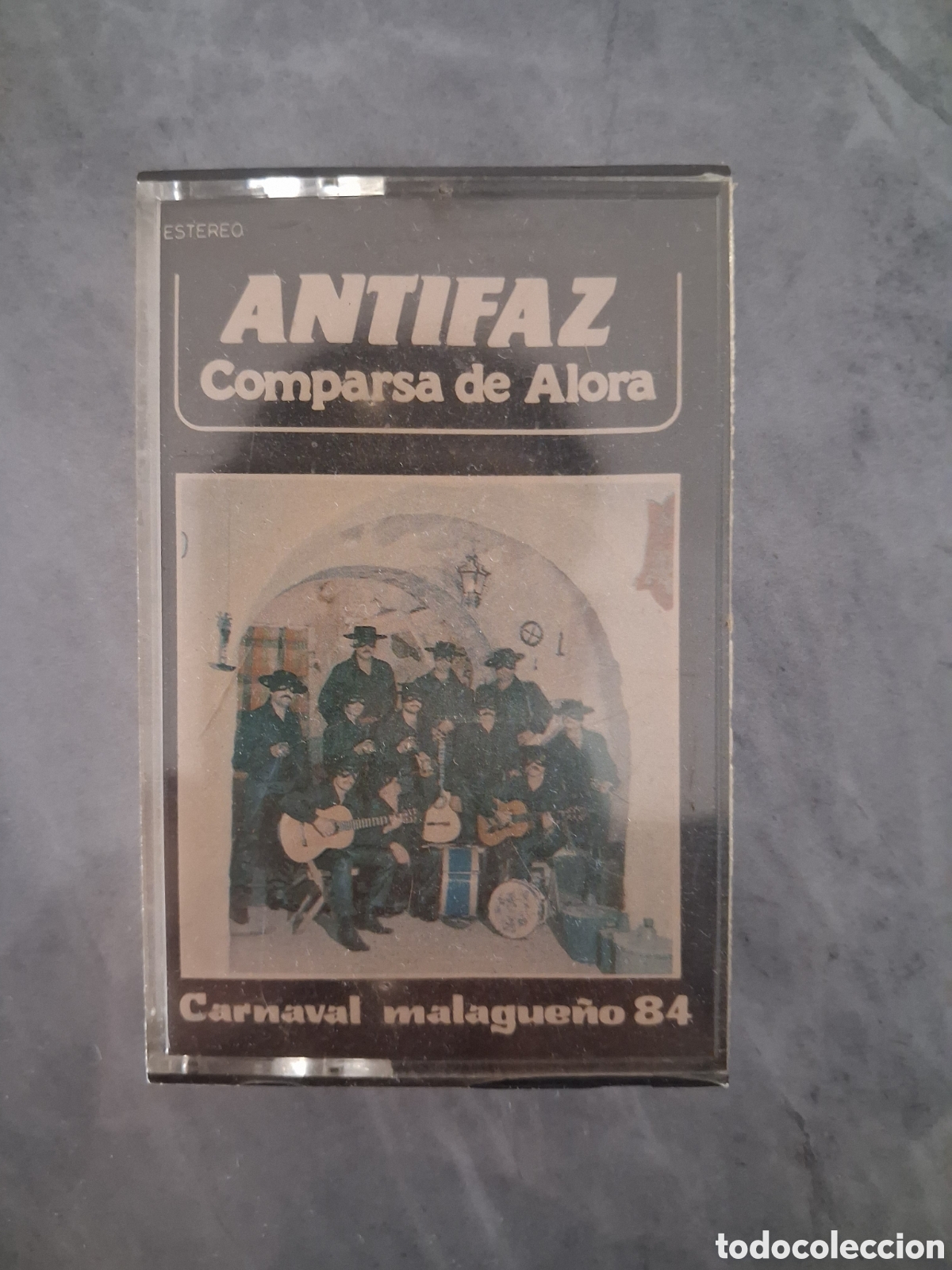 Casetes antiguos: Comparsa de Alora - Antifaz - Carnaval Malague&ntilde;o 84 - Cinta Casete - PRECINTADA