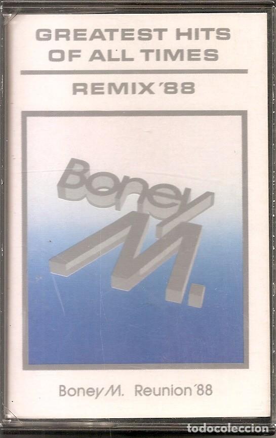Casetes antiguos: CASETE - BONEY M. - REUNION 88-GREATEST HITS (SPAIN, HANSA 1988)