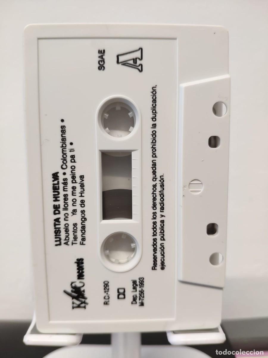 Casetes antiguos: Luisita de Huelva (Cassette) - Foto 4
