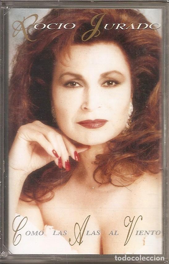 Casetes antiguos: CASETE - ROCIO JURADO - COMO LAS ALAS AL VIENTO (SPAIN, CBS 1993)