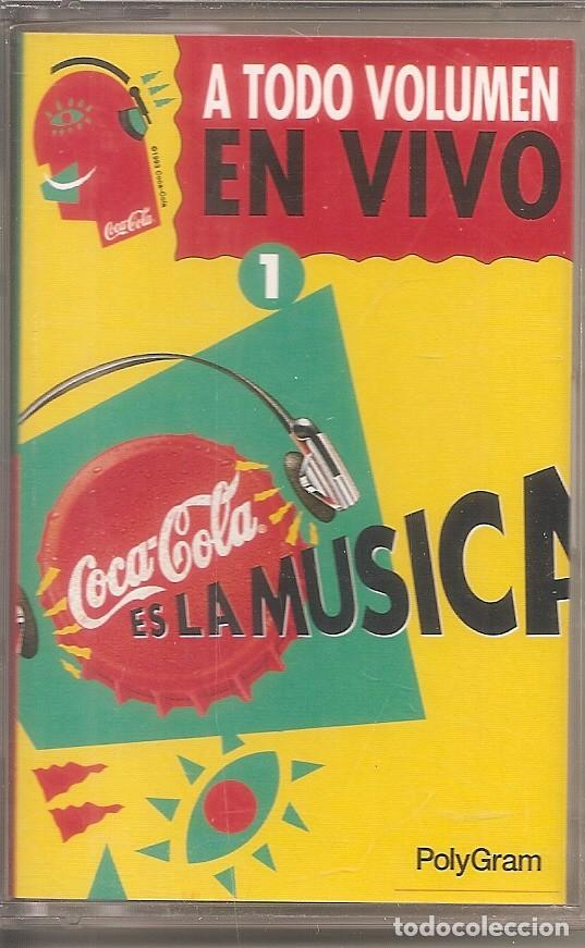 Casetes antiguos: CASETE - COCA COLA ES LA MUSICA (SPAIN, POLYGRAM 1990)