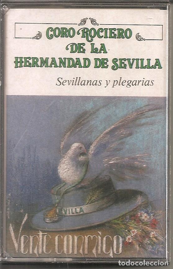 Casetes antiguos: CASETE - CORO ROCIERO DE LA HERMANDAD DE SEVILLA - SEVILLANAS Y PLEGARIAS (SPAIN, COLISEUM 1987)