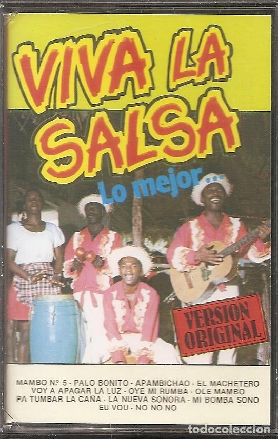Casetes antiguos: CASETE - VIVA LA SALSA - SONORA TRINIDAD (SPAIN, TOP MUSIC 1989)