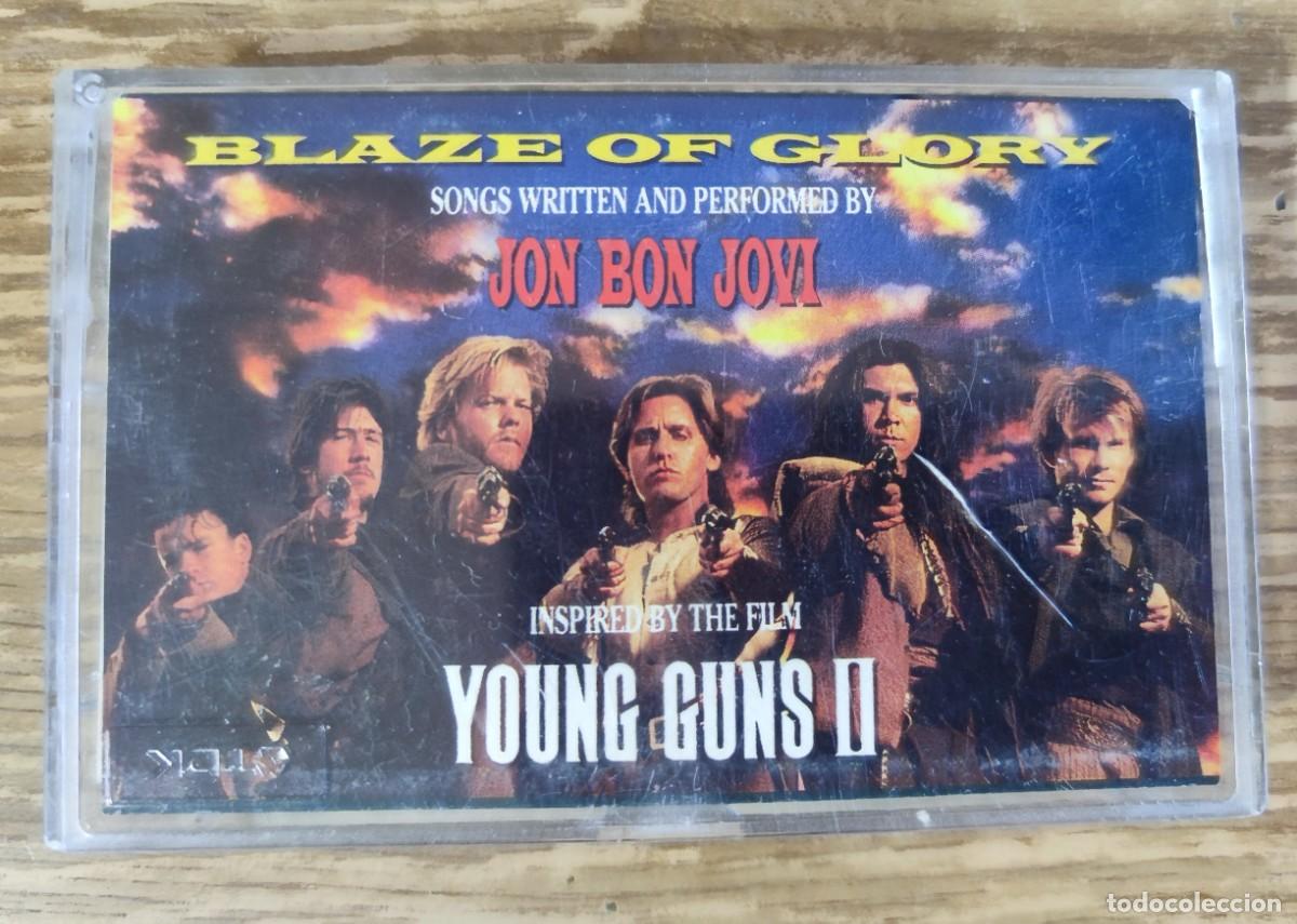 Cassetes antigas: Cassette Jon Bon Jovi - Young Guns II (1990) ed. espa&ntilde;ola