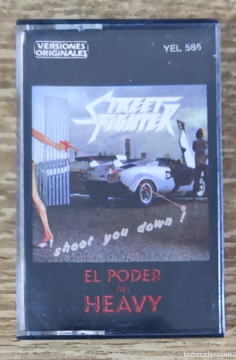 Casetes antiguos: Cassette Street Fighter - Shoot You Down (1987) ed. espa&ntilde;ola