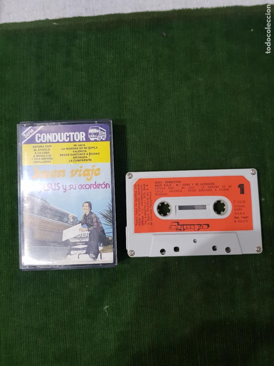 Casetes antiguos: BUEN VIAJE JESUS Y SU ACORDEON