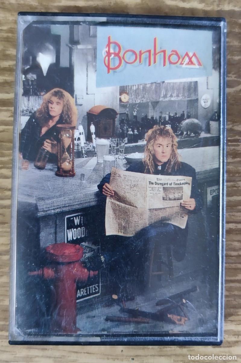 Casetes antiguos: Cassette Bonham - The Disregard of Timekeeping (1989) ed. espa&ntilde;ola