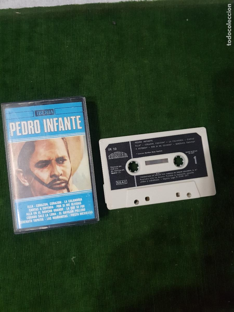 Casetes antiguos: CASSETE PEDRO INFANTE