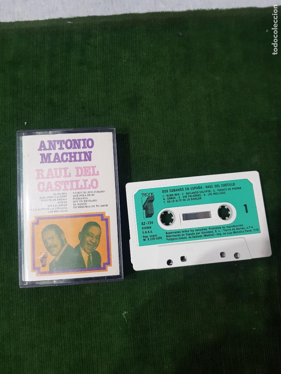 Casetes antiguos: ANTONIO MACHIN Y RAUL DEL CASTILLO - Foto 1