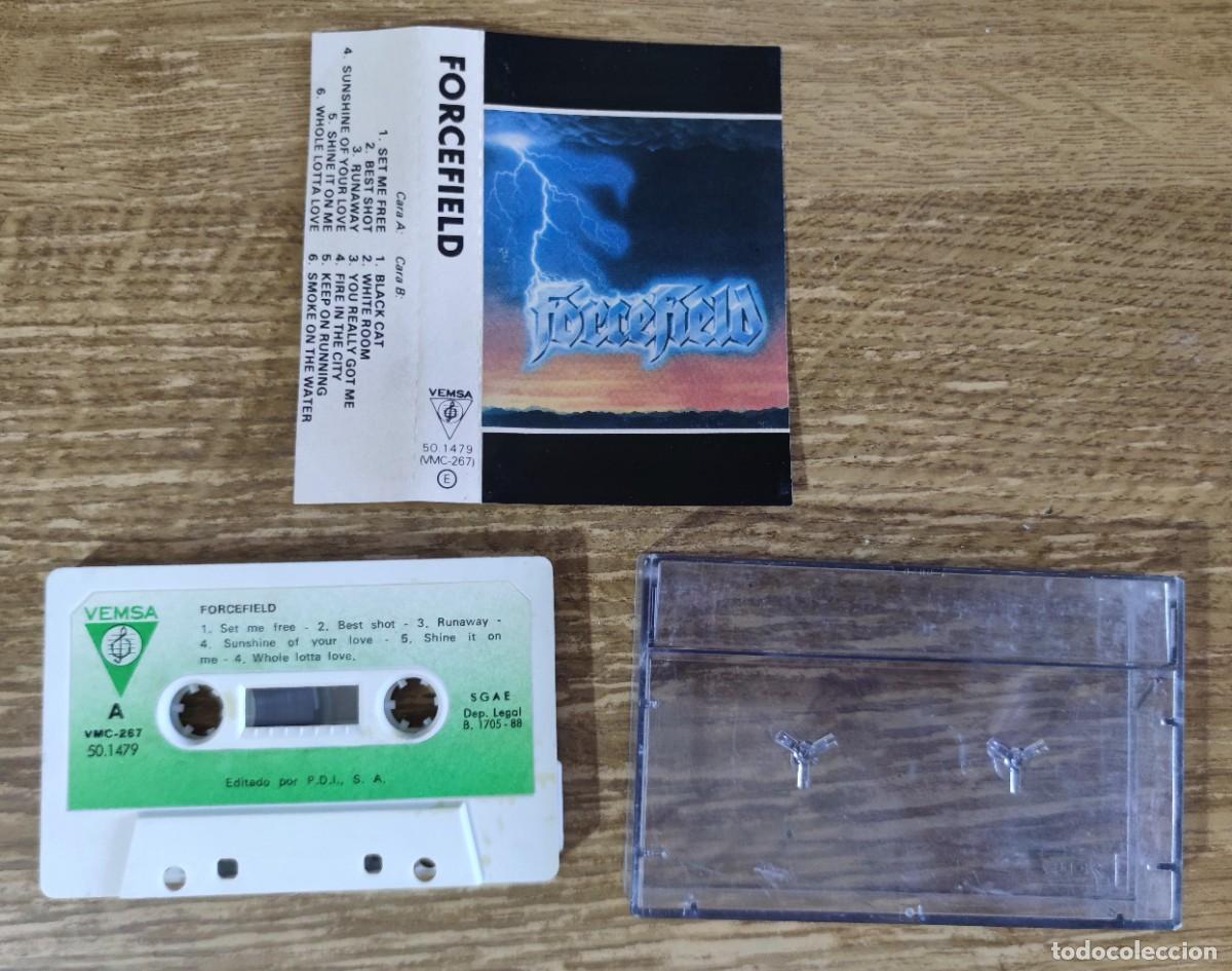 Casetes antiguos: Cassette Forcefield - Forcefield (1987) - Foto 2