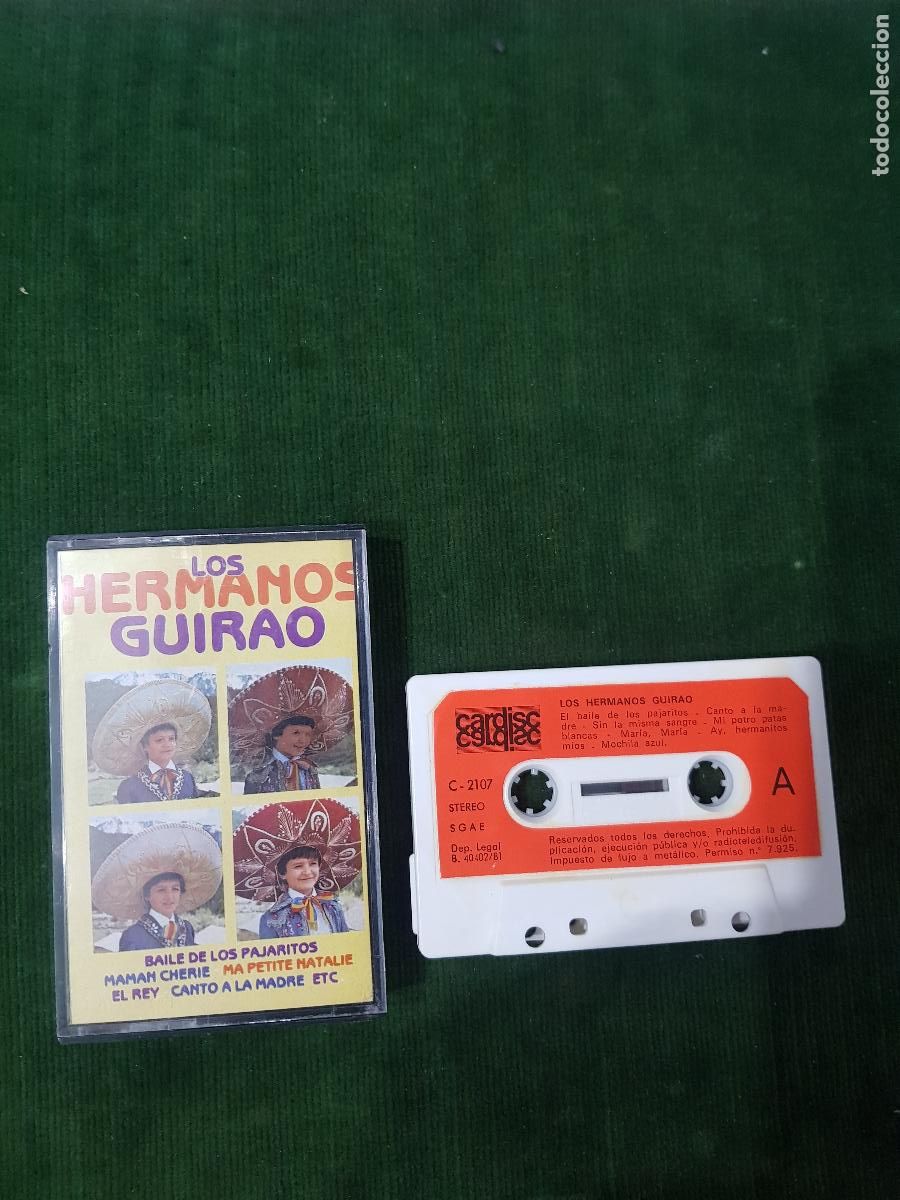Casetes antiguos: CASETE LOS HERMANOS GUIRAO