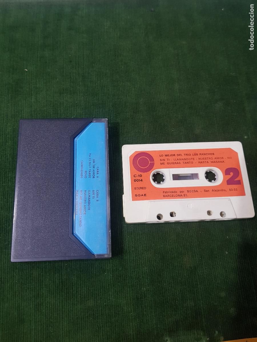 Casetes antiguos: CASSETTE TRIO LOS PANCHOS - Foto 2