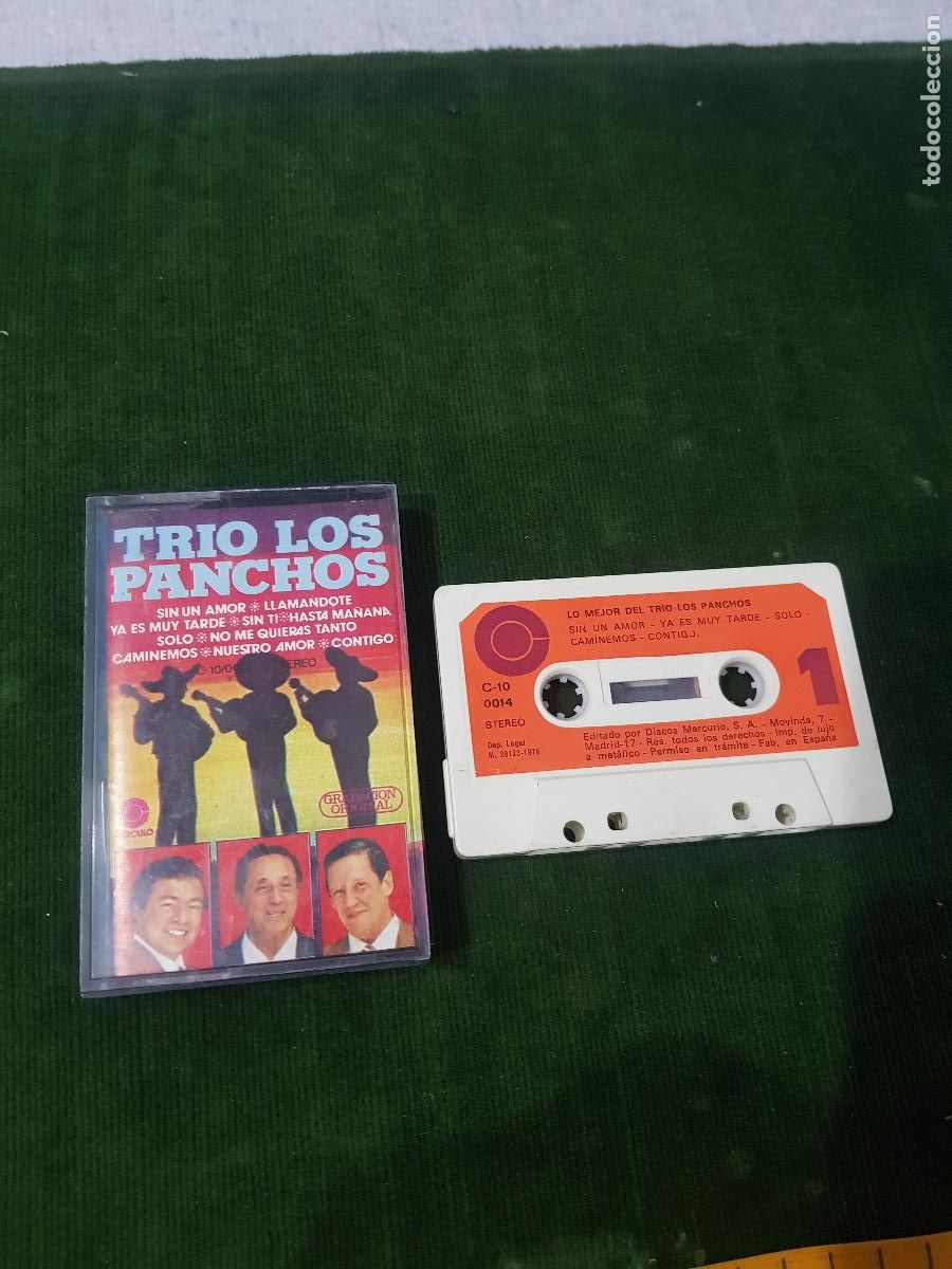 Casetes antiguos: CASSETTE TRIO LOS PANCHOS - Foto 1