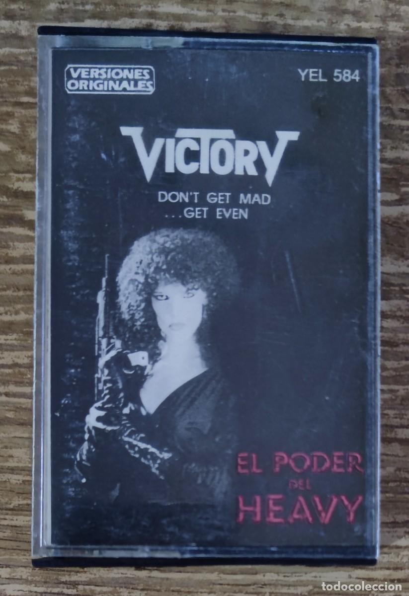 Casetes antiguos: Cassette Victory - Don&acute;t Get Mad... Get Even (1986) ed. espa&ntilde;ola