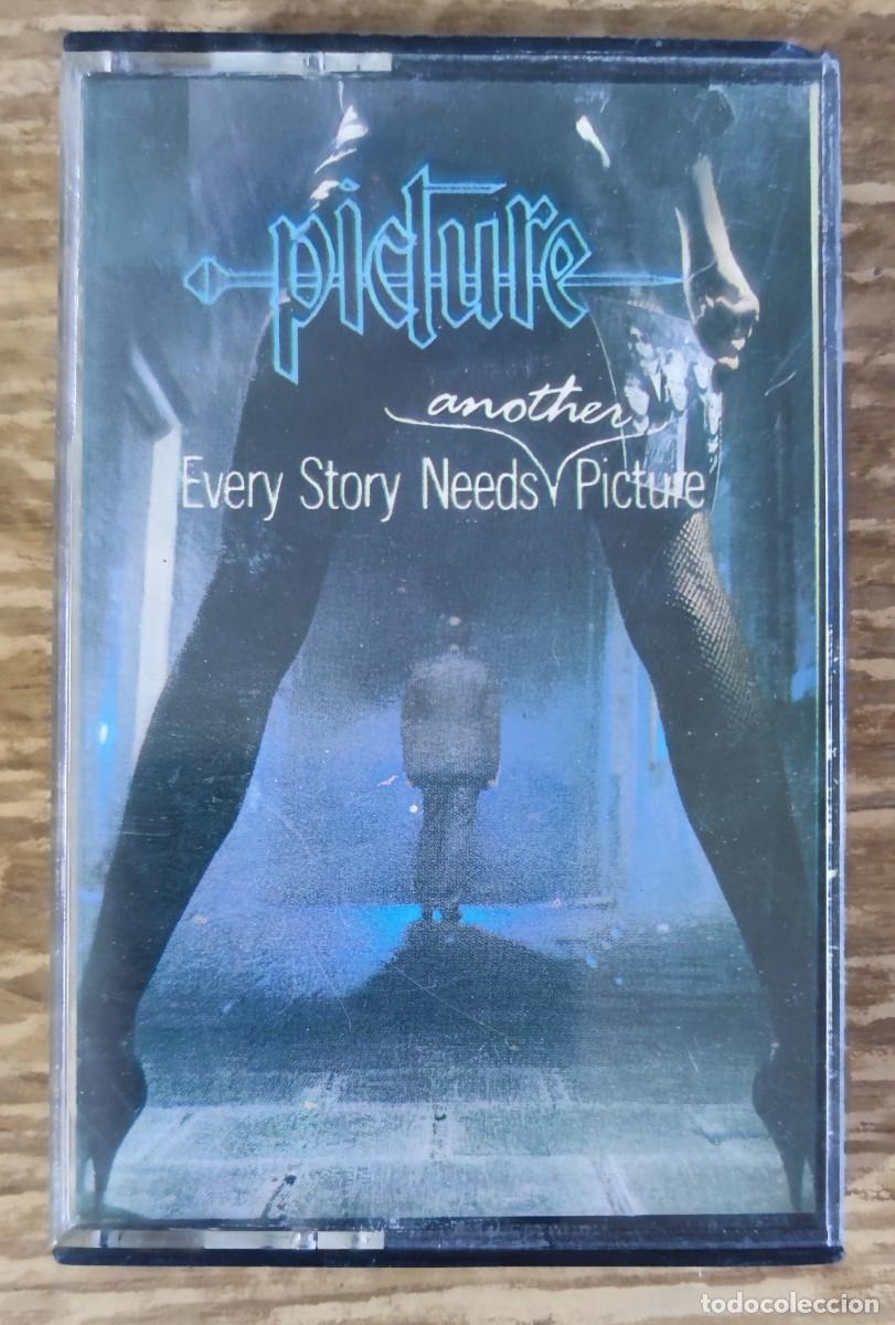 Casetes antiguos: Cassette Picture - Every Story Needs Another Picture (1986) ed. espa&ntilde;ola