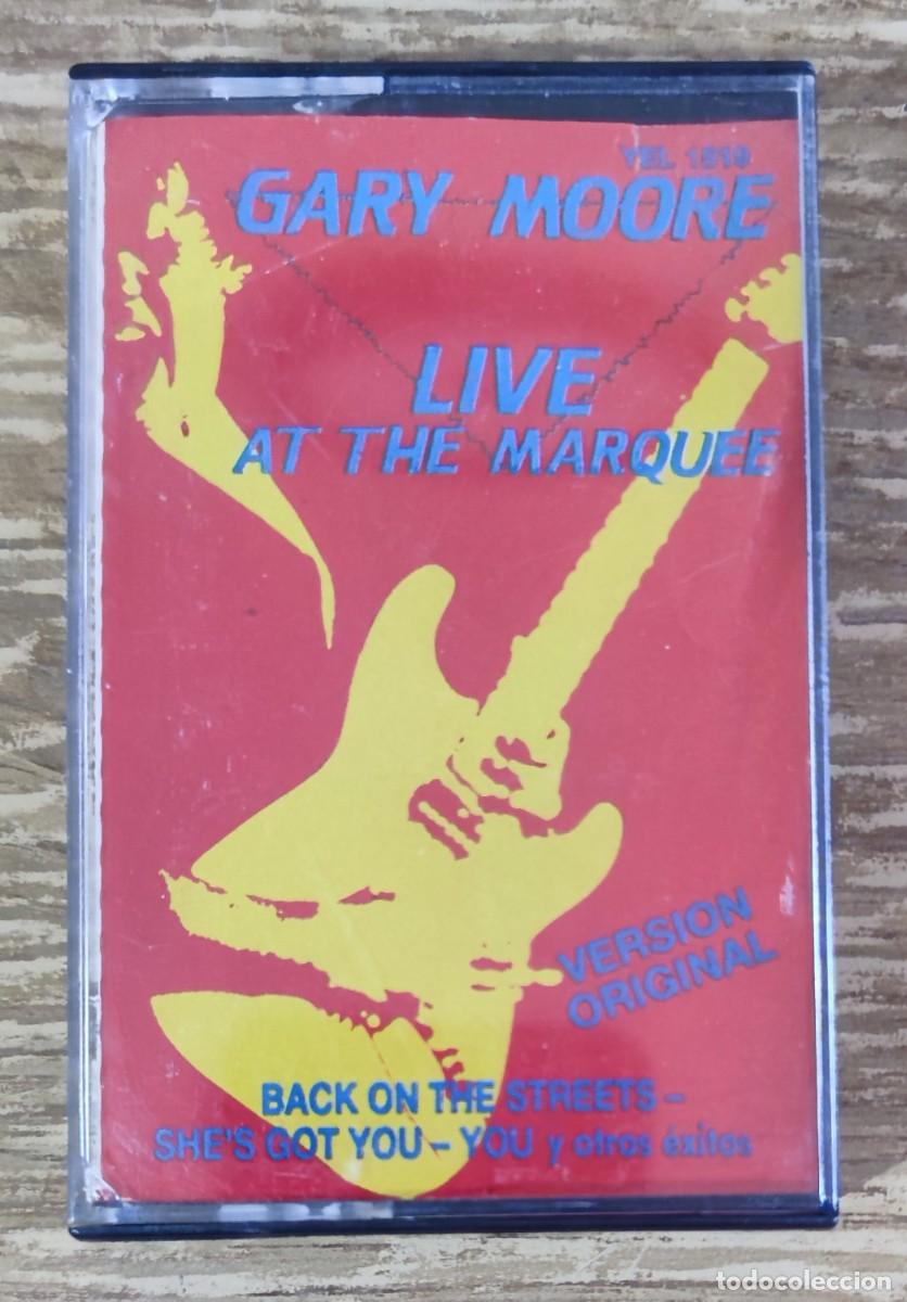 Casetes antiguos: Cassette Gary Moore - Live at the Marquee (1989) Ed. espa&ntilde;ola