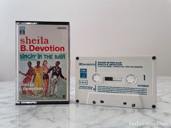 Casetes antiguos: CASETE - SHEILA B. DEVOTION - SINGIN' IN THE RAIN / SHAKE ME - EMI ODEON - 1978