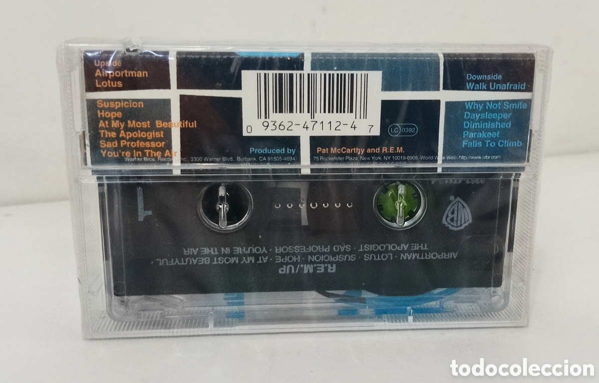 Casetes antiguos: R.E.M. - UP. CASSETTE PRECINTADO - Foto 3