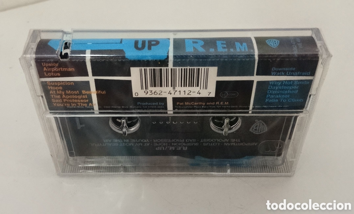 Casetes antiguos: R.E.M. - UP. CASSETTE PRECINTADO - Foto 4