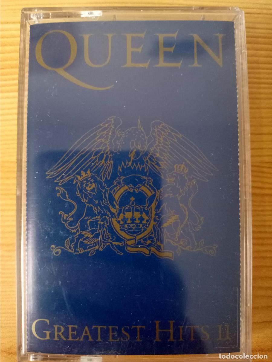 Casetes antiguos: Queen &ndash; Greatest Hits II &ndash; Cassette original Parlophone TCP 2539 / TS-2240 (Edici&oacute;n de Turqu&iacute;a)