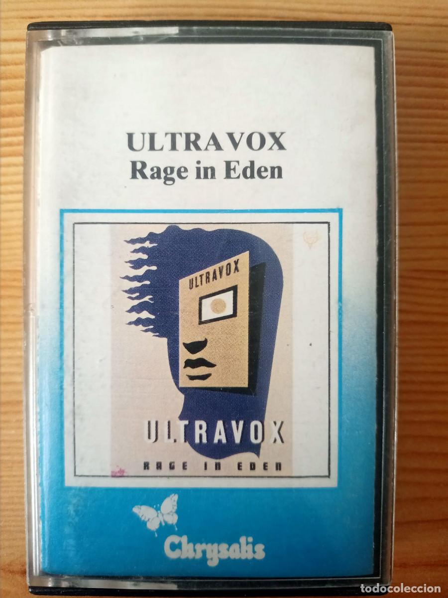 Casetes antiguos: Ultravox &ndash; Rage in Eden &ndash; Cassette original Chrysalis CDLK 1338