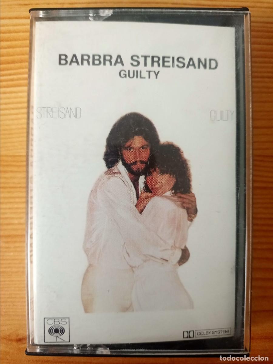 Casetes antiguos: Barbra Streisand &ndash; Guilty &ndash; Cassette original CBS 40-86122